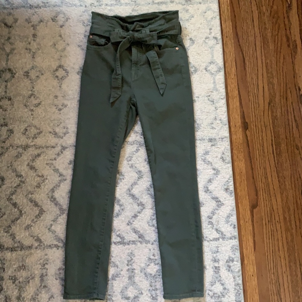 7 for all mankind high waisted skinny jeans